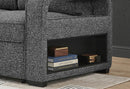 U2601 Dark Grey Reversible Sofa Bed with Drop Down Table and Speaker