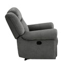 Brennen Reclining Chair in Gray - 9204CC-1