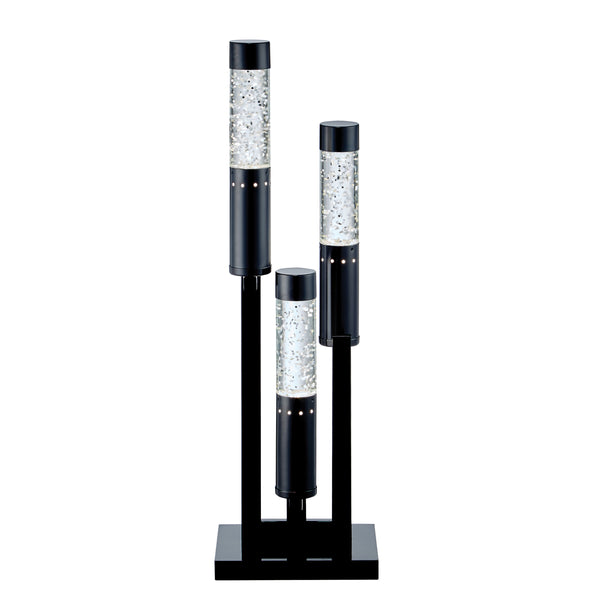 Eleena Table Lamp in Black/Transparent - H11762