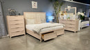MARIAH DARK BROWN FULL BED